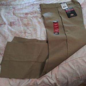 Dickies Original Fit Work Pants Khaki 31x 30